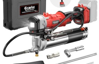 Ecarke Cordless Grease Gun Compatible with Milwaukee 18V Battery