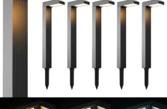 COXSENI Solar Pathway Lights Outdoor 6 Pack