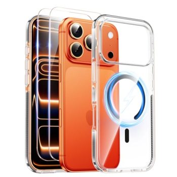 SMARTDEVIL for iPhone 17 Pro Case with 2 Screen Protectors