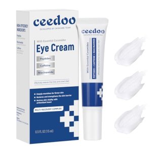 ceedoo Eye Cream for Wrinkles, Fine Lines & Crows Feet – With Ceramides