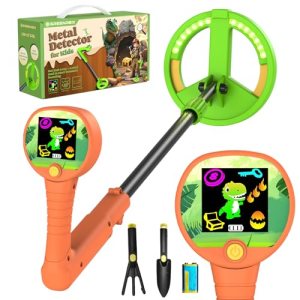 Metal Detector for Kids, Intuitive Color LCD Display