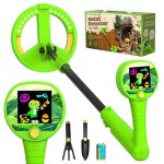Metal Detector for Kids, Intuitive Color LCD Display
