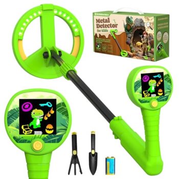 Metal Detector for Kids, Intuitive Color LCD Display