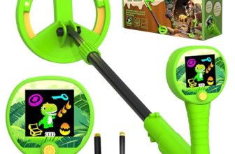 Metal Detector for Kids, Intuitive Color LCD Display