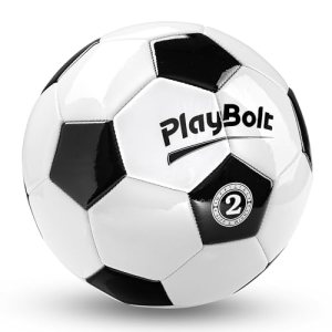 PlayBolt Soccer Ball Size 2 with Pump