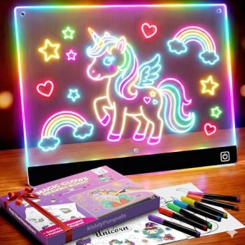 LED Drawing Board for Girls, Kids