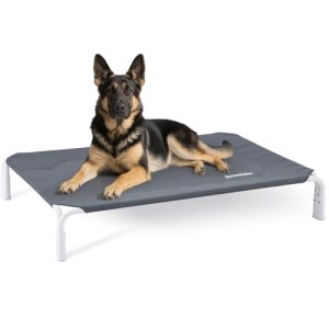 ZOMISIA XL Elevated Dog Cot Bed Tool-Free Assembly