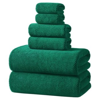 REDKISS Soft 6 Piece Bath Towel Set – 2 Bath Sheets