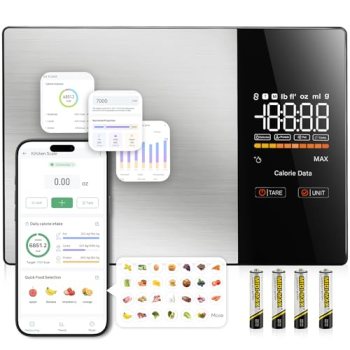 KUAIVO Smart Nutrition Food Scale with LED Display