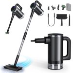 11-in-1 Steam Mop – Detachable Handheld Steam Cleaner with 380mL Tank
