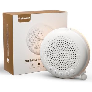 Glocusent 3-in-1 Portable Baby Sound Machine