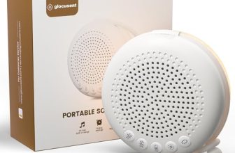 Glocusent 3-in-1 Portable Baby Sound Machine