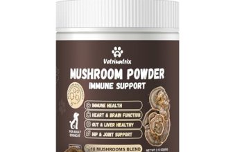 Turkey Tail Mushroom Powder for Dogs