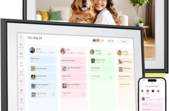 BIGASUO 10.1″ Digital Calendar, Smart Touchscreen Interactive Display, Electroni