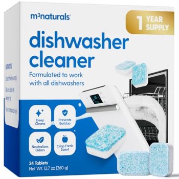 Dishwasher Cleaner & Deodorizer Tablets