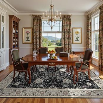 Deerly 6×9 Vintage Rugs for Dining Room