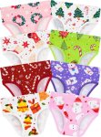BliBliTaTa Girls’ Underwear,Soft Cotton Tagless Panties for Toddlers’ & Little K