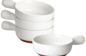 MALACASA 23 Oz French Onion Soup Bowls With Handles