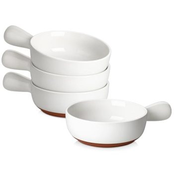 MALACASA 23 Oz French Onion Soup Bowls With Handles