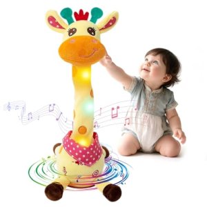 LUKETURE Dancing Talking Giraffe Toy Stuffed Plush