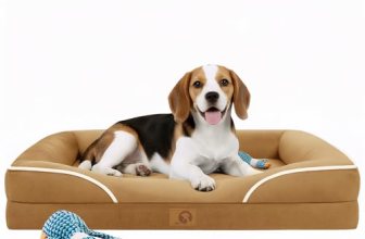 Homemate Dog Bed Medium Size Dog 28×23 inch with Orthopedic Foam Waterproof Outd