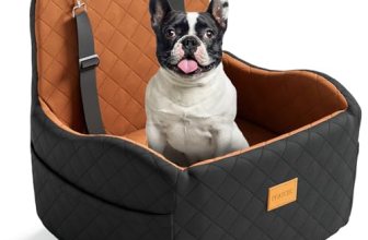 Dog Car Seat for Small/Medium Dogs Under 35lbs