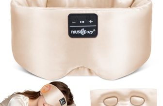 MUSICOZY 3D Silk Bluetooth Sleep Mask Headphones
