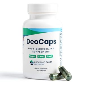 DeoCaps Whole Body Deodorizing Supplement – 100% Natural Internal Deodorant