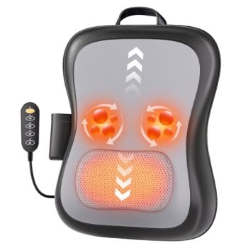 Zorynae Shiatsu Back and Neck Massager for Pain Relief Deep Tissue