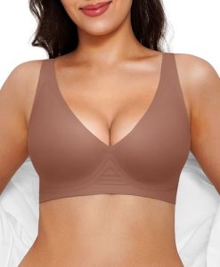 Wireless Bras with Support and Lift Seamless Womens Bras Comfortable Bra No Unde