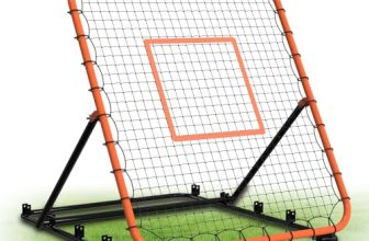Baseball Rebounder Net, Portable Bounce Back Trainer for Baseball & Softball wit