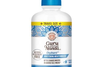 GuruNanda Whitening Mouthwash – Up to 3 Shades Whiter Teeth in 2 Weeks