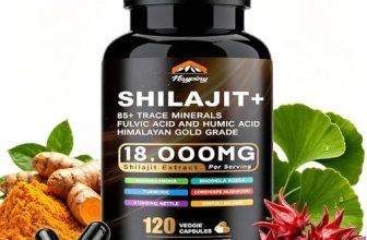 Shilajit Capsules, Himalayan Organic Shilajit for Men and Women