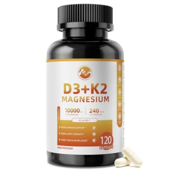 M inch Vitamin D3 K2 with Magnesium