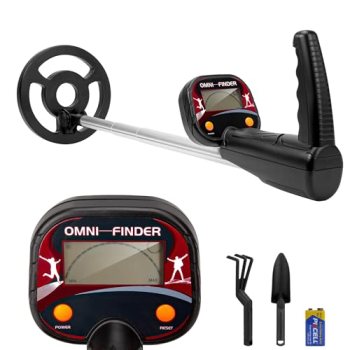 GDDREAM Metal Detector, Adjustable 17″-32″ Metal Detector for Kids with LCD Disp