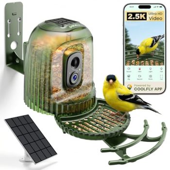 HIXX Smart Bird Feeder with 4MP Camera – Auto Capture Video