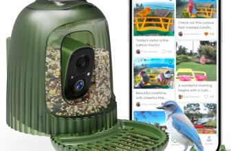 HIXX Smart Bird Feeder with 4MP Camera – Auto Capture Video