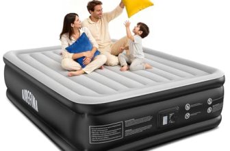 Airefina Air Mattress Queen with Built in Pump