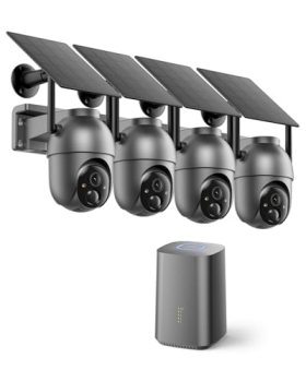 SEHMUA Security Cameras Wireless Outdoor (4-cam-kit)