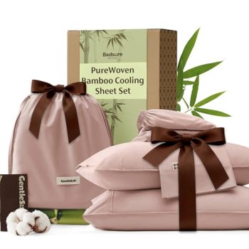 Bedsure Bamboo Viscose Cooling Sheets