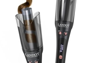 LANDOT Automatic Rotating Curling Iron 1-Inch