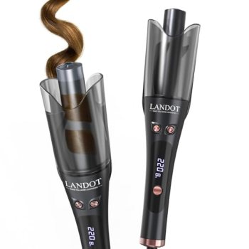 LANDOT Automatic Rotating Curling Iron 1-Inch