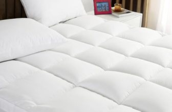 TESIONE King Mattress Topper – Extra Thick Mattress Pad Cover
