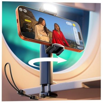 LISEN Airplane Travel Essentials (LED) Phone Stand Holder for Desk Cruise Ship E