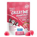 Allcoovita Creatine Monohydrate Gummies 5g for Men & Women. Boost Focus