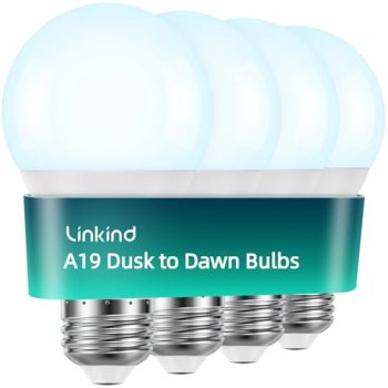 Linkind Dusk to Dawn Light Bulbs Outdoor