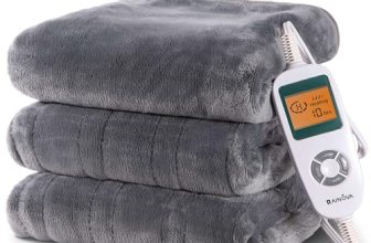 RAINOVA Heated Blanket, Electric Blanket-50”x60”