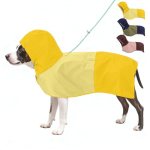AOKOWN Waterproof Dog Raincoat with Hood