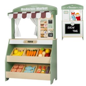 DREAM BUILDING Kids Grocery Store Pretend Play