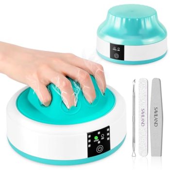 Saviland Essentials Nail Polish Remover Machine: Nail Soaking Bowl & Acetone Nai